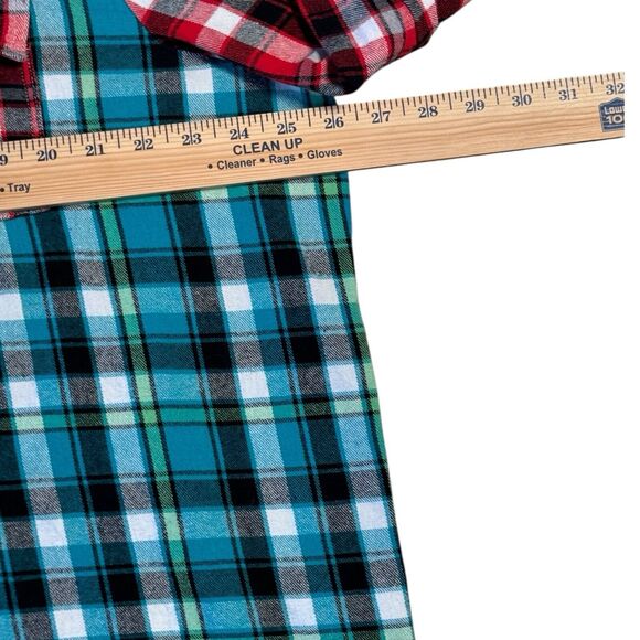 Disney Pixar Toy Story “Toy To The World” Christmas Flannel Snap Button Up XXL - Picture 5 of 15